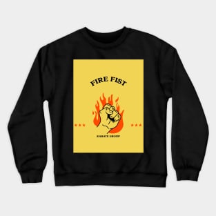 Fire Fist | Karate Group Crewneck Sweatshirt